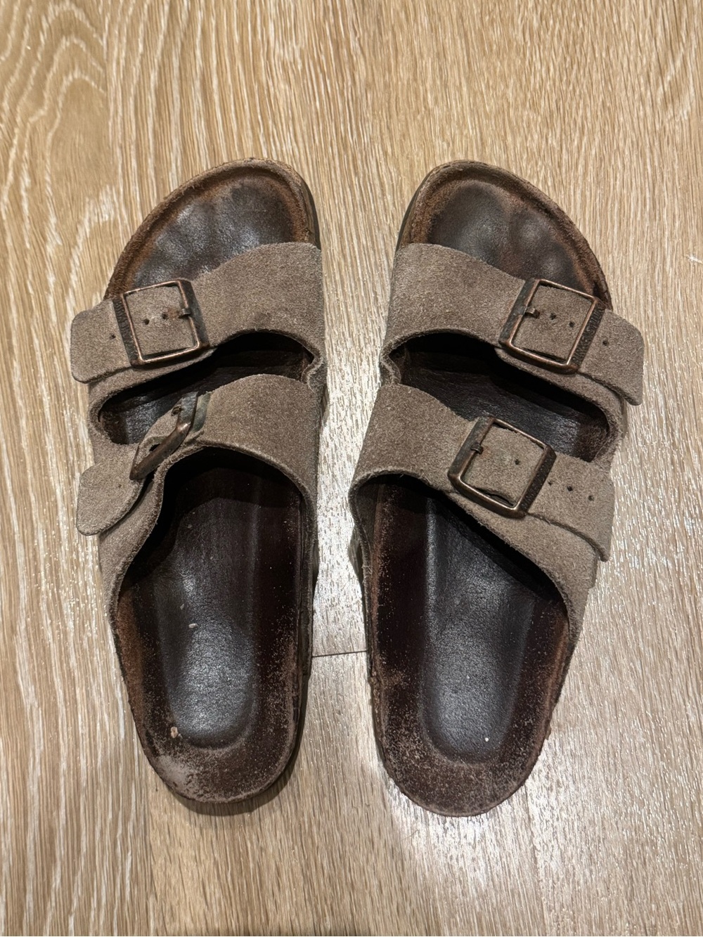 Birkenstock Arizona size 40N Soft Footbed Suede